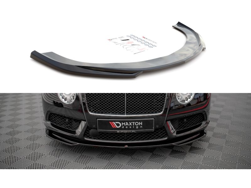 Peça - Spoiler / Lip Dianteiro V2 Para Bentley Continental Gt V8 S 