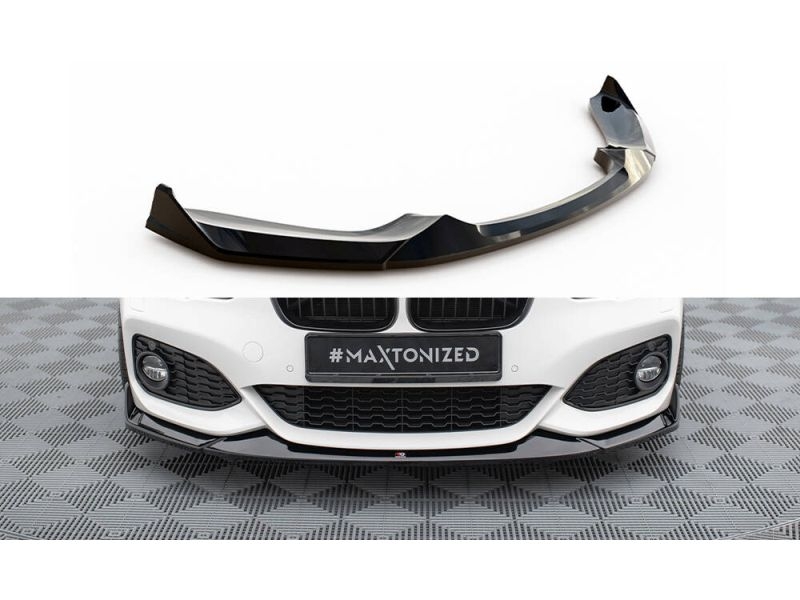 Peça - Spoiler / Lip Dianteiro V4 Para Bmw Serie 1 F20 Pack M / M14