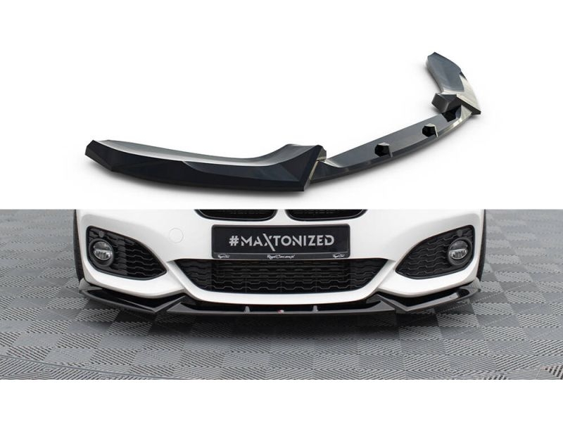 Peça - Spoiler / Lip Dianteiro V5 Para Bmw Serie 1 F20 Pack M / M14