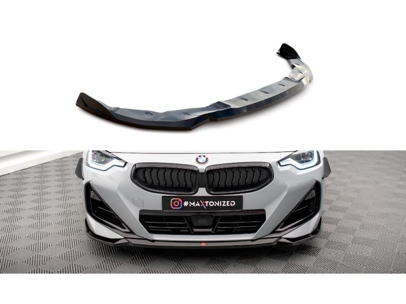 Peça - Spoiler / Lip Dianteiro V1 Para Bmw Serie 2 Coupe G42 Pack M