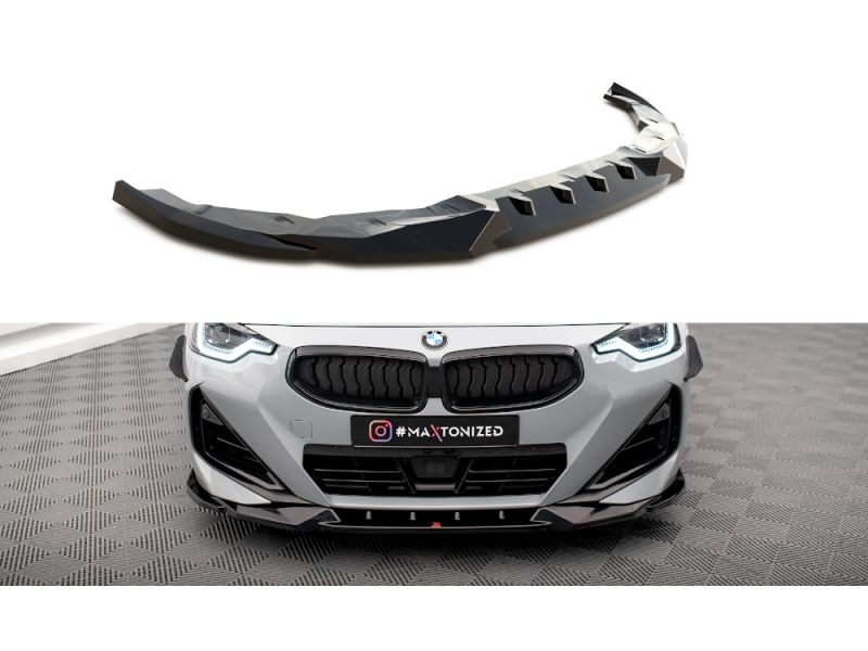 Peça - Spoiler / Lip Dianteiro V2 Para Bmw Serie 2 Coupe G42 Pack M