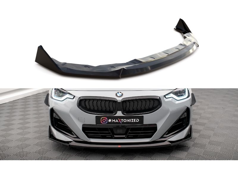 Peça - Spoiler / Lip Dianteiro V3 Para Bmw Serie 2 Coupe G42 Pack M