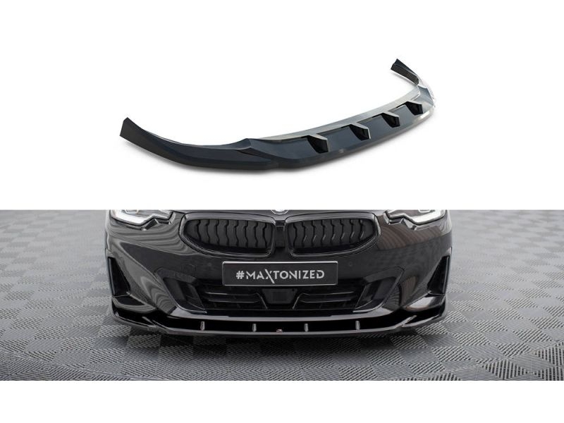 Peça - Spoiler / Lip Dianteiro V3 Para Bmw Serie 2 Coupe G42 2021-