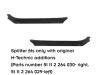 SPOILER / LIP DELANTERO V2 PARA BMW SERIE 3 PACK M E36 / M3 1992-1999