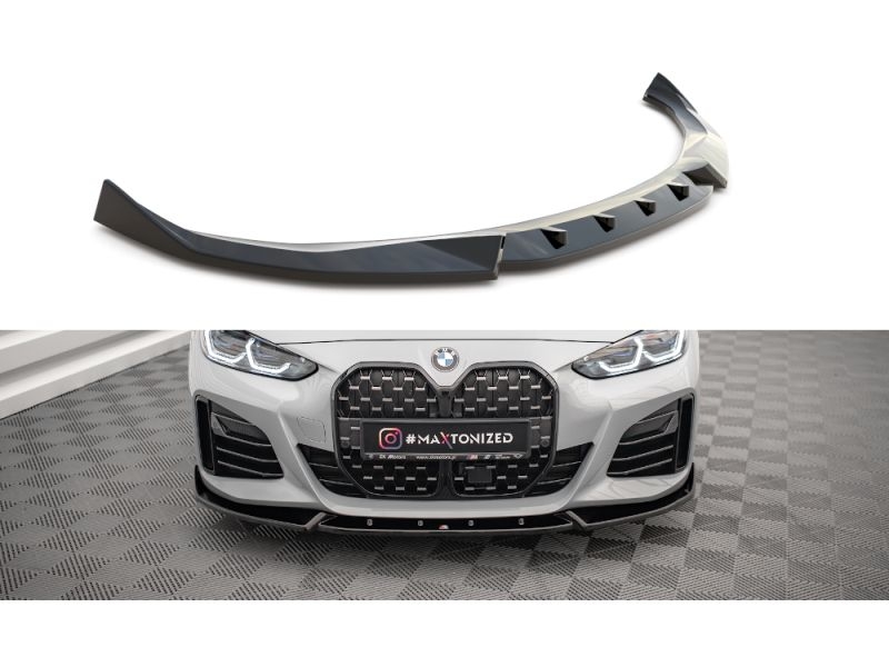 Peça - Spoiler / Lip Dianteiro V2 Para Bmw Serie 4 / I4 G26 Pack M 