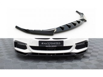 SPOILER / LIP DIANTEIRO V4 PARA BMW SERIE 5 G30/G31 PACK M 2017-2020