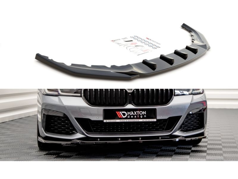 Peça - Spoiler / Lip Dianteiro V2 Para Bmw Serie 5 G30 Pack M 2020-