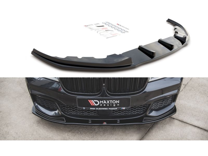 Peça - Spoiler / Lip Dianteiro V2 Para Bmw Serie 7 Pack M G11 / G12