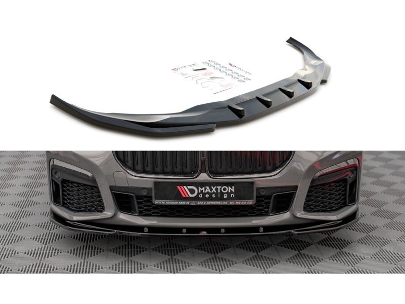 Peça - Spoiler / Lip Dianteiro V1 Para Bmw Serie 7 G11 Pack M 2019-