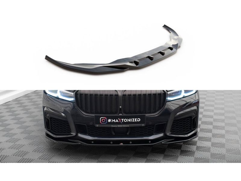 Peça - Spoiler / Lip Dianteiro V3 Para Bmw Serie 7 G11 Pack M 2019-