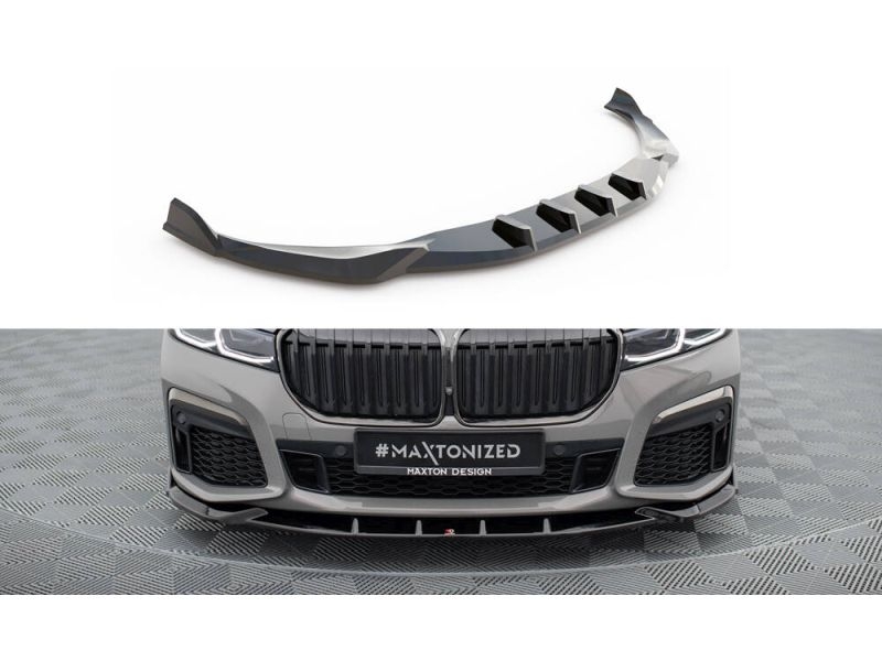 Peça - Spoiler / Lip Dianteiro V5 Para Bmw Serie 7 G11 Pack M 2019-