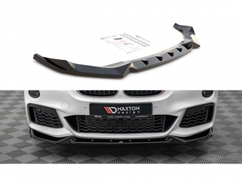 SPOILER / LIP DELANTERO V2 PARA BMW X1 PACK M F48 2015-2019