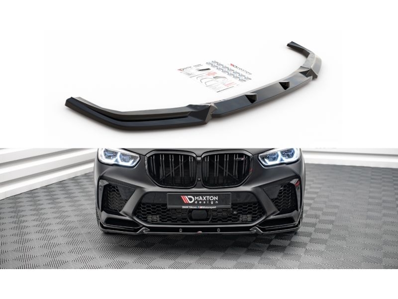 Peça - Spoiler / Lip Dianteiro V1 Para Bmw X5m F95 2018-2023