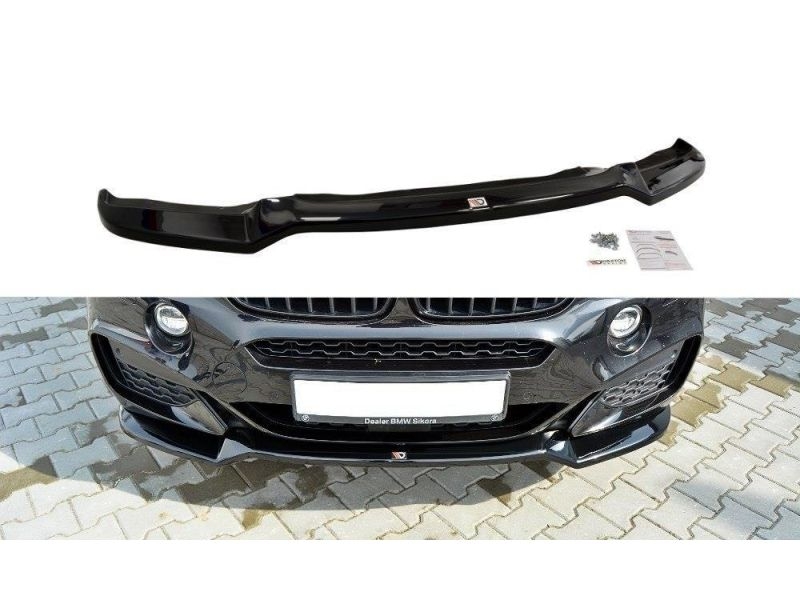 Peça - Spoiler / Lip Dianteiro V1 Para Bmw X6 F16 Pack M 2014-