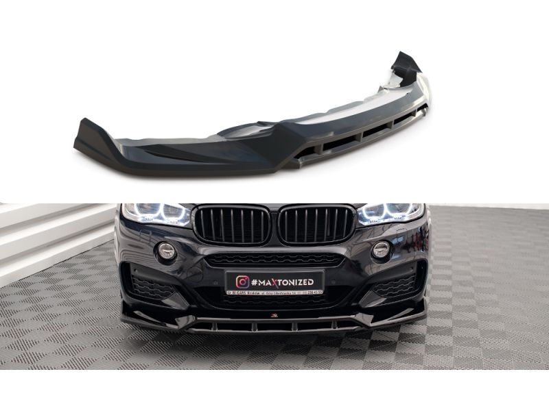 Peça - Spoiler / Lip Dianteiro V3 Para Bmw X6 Pack M F16 2014-2019