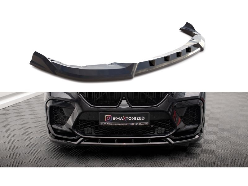 Peça - Spoiler / Lip Dianteiro V2 Para Bmw X6 M F96 2020-2023