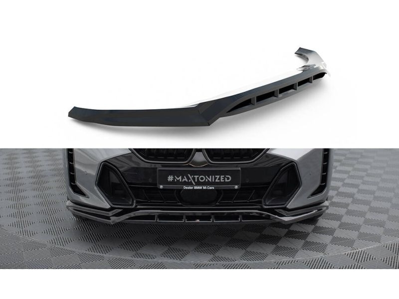 Peça - Spoiler / Lip Dianteiro V1 Para Bmw X6 Pack M G06 2023-