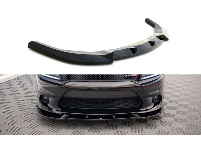 Peça - Spoiler / Lip Dianteiro V2 Para Dodge Charger Srt Mk7 2014-2