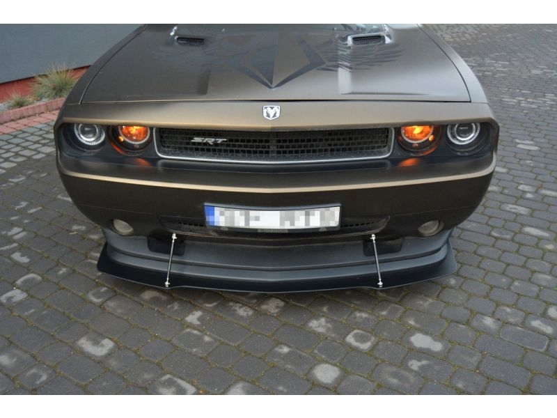 Peça - Spoiler / Lip Dianteiro V1 Para Dodge Challenger Mk3 Srt8 Co