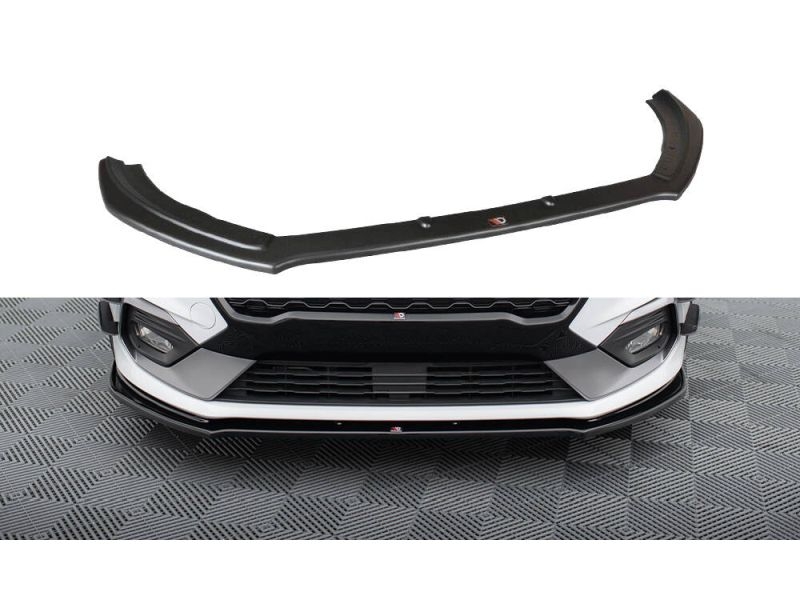 Peça - Spoiler / Lip Dianteiro V2 Para Ford Fiesta Mk8 St / St-Line