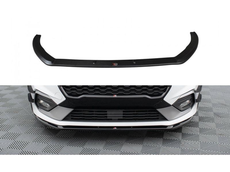 Peça - Spoiler / Lip Dianteiro V3 Para Ford Fiesta Mk8 St / St-Line