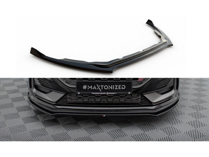 Peça - Spoiler / Lip Dianteiro V1 Para Ford Fiesta St Mk8 2021-