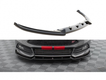 SPOILER / LIP DELANTERO V4 PARA FORD FOCUS ST MK3 2015-2018