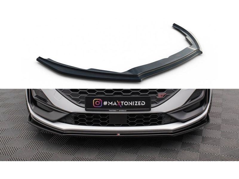 Peça - Spoiler / Lip Dianteiro V4 Para Ford Focus Mk4 St / St-Line 