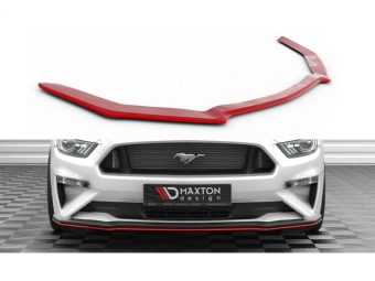 SPOILER / LIP DELANTERO V2 PARA FORD MUSTANG MK6 2017-2023