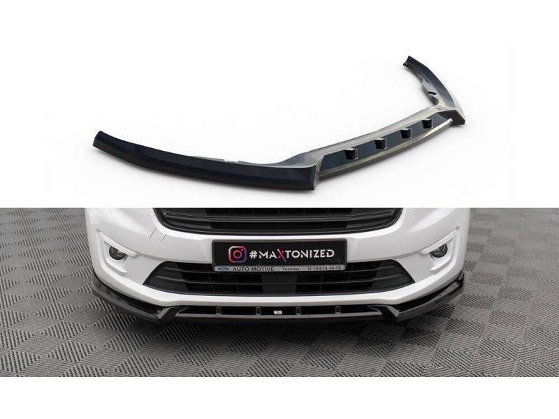 Peça - Spoiler / Lip Dianteiro V2 Para Ford Transit Connect Mk2 201