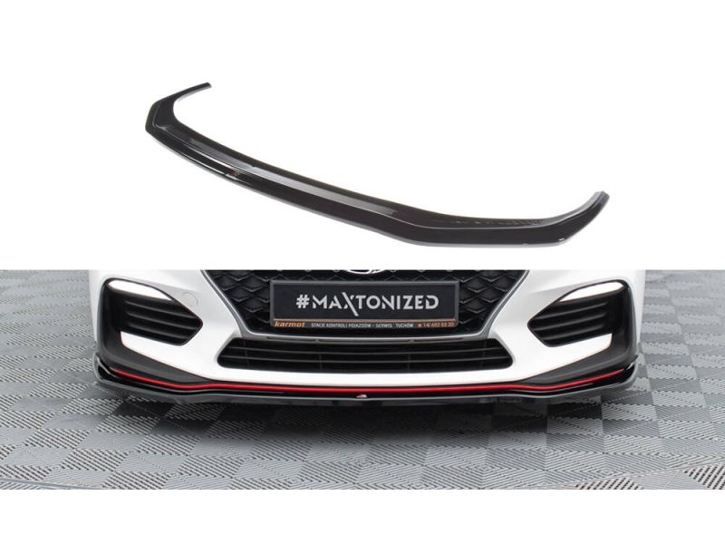 Peça - Spoiler / Lip Dianteiro V2 Para Hyundai I30 N Mk3 Hatchback 