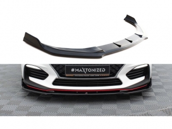 SPOILER / LIP DIANTEIRO V3 PARA HYUNDAI I30 N MK3 HATCHBACK/ FASTBACK 2017-