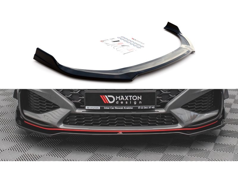 Peça - Spoiler / Lip Dianteiro V3 Para Hyundai I30 N Hatchback/Fast