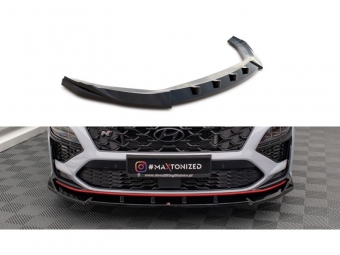 SPOILER / LIP DIANTEIRO V2 PARA HYUNDAI KONA N MK1 2021-