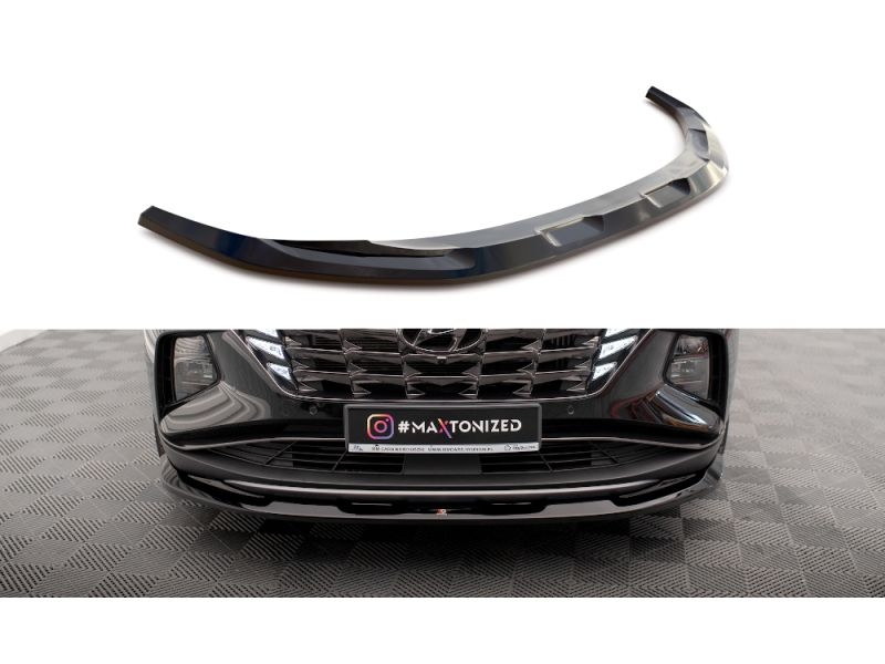 Peça - Spoiler / Lip Dianteiro V1 Para Hyundai Tucson Mk4 2020-