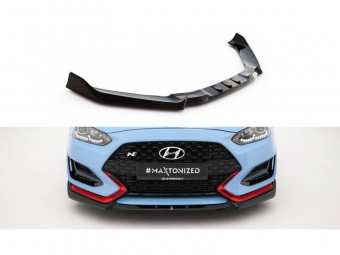 SPOILER / LIP DIANTEIRO V2 PARA HYUNDAI VELOSTER N MK2 2018-2022