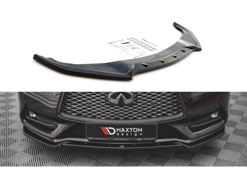 Peça - Spoiler / Lip Dianteiro Para Infiniti Q60 S Mk2 2017-2022