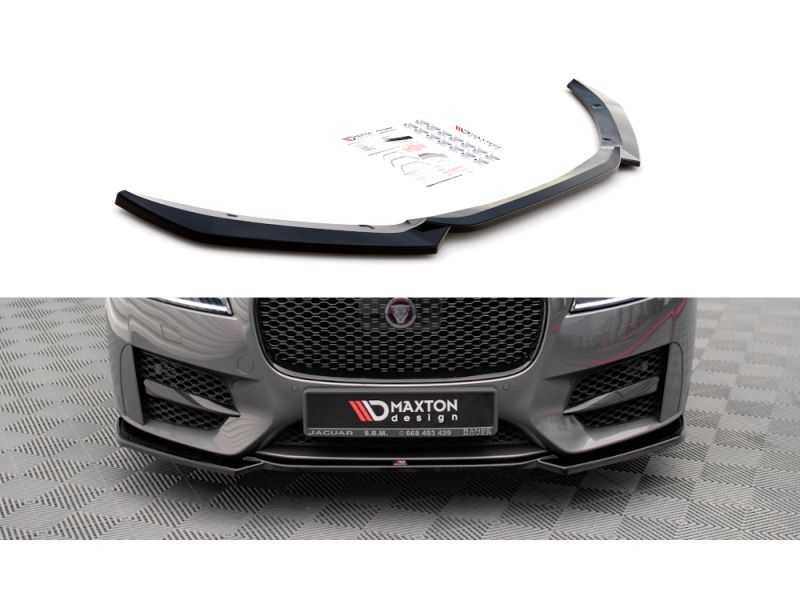 Peça - Spoiler / Lip Dianteiro V1 Para Jaguar Xf R-Sport Mk2 2015-2