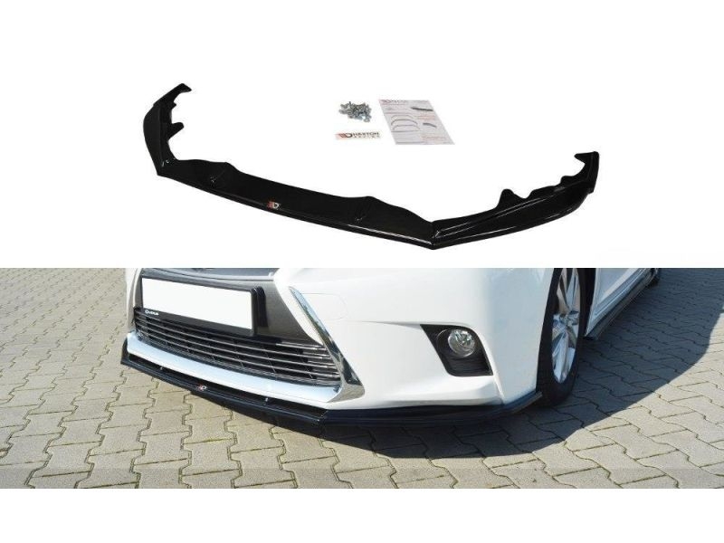 Peça - Spoiler / Lip Dianteiro V1 Para Lexus Ct Mk1 2013-2017