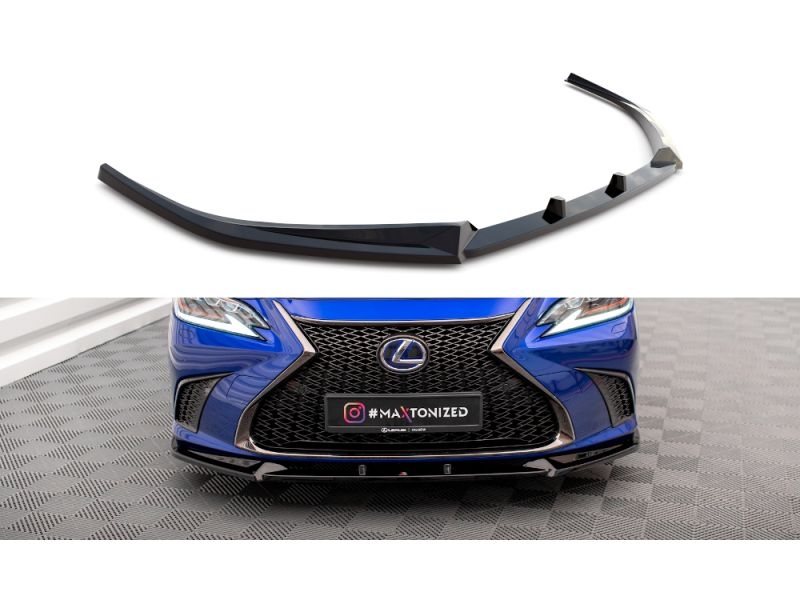 Peça - Spoiler / Lip Dianteiro V2 Para Lexus Es F Sport Mk7 2018-