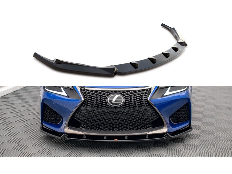 Peça - Spoiler / Lip Dianteiro V1 Para Lexus Gs F Mk4 2015-2020