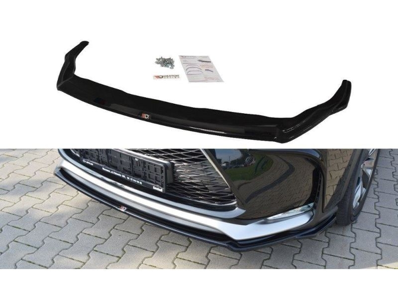 Peça - Spoiler / Lip Dianteiro V1 Para Lexus Nx Mk1 F-Sport 2014-20