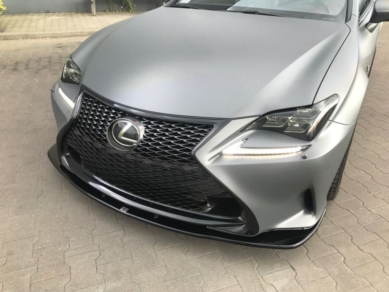 Peça - Spoiler / Lip Dianteiro V1 Para Lexus Rc 2014-2018