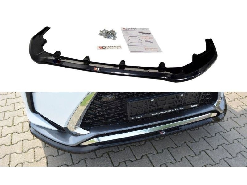 Peça - Spoiler / Lip Dianteiro V1 Para Lexus Rx Mk4 F-Sport 2015-