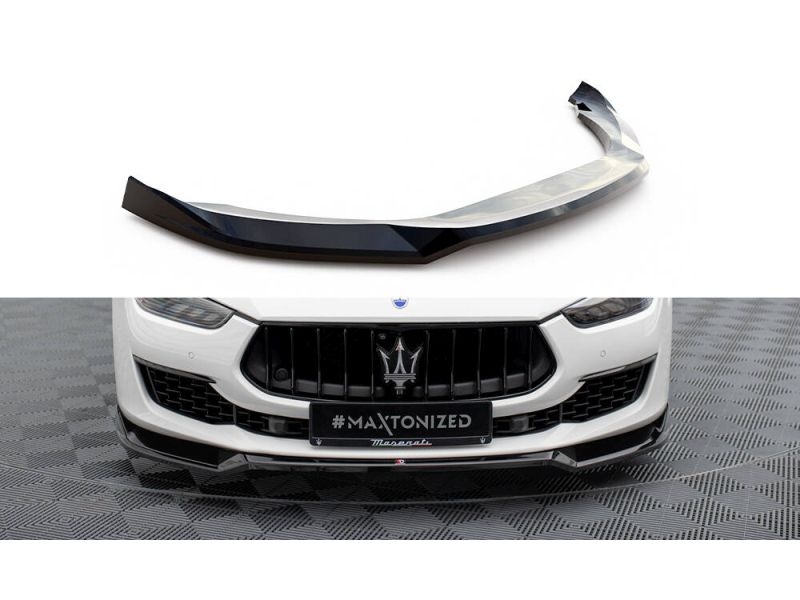 Peça - Spoiler / Lip Dianteiro V1 Para Maserati Ghibli Mk3 2017-202