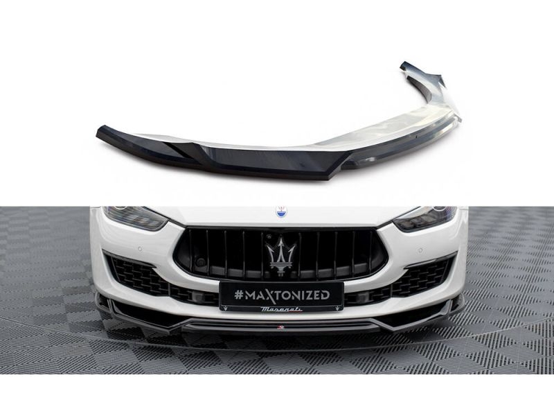 Peça - Spoiler / Lip Dianteiro V2 Para Maserati Ghibli Mk3 2017-202