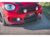 SPOILER / LIP DELANTERO V1 PARA MINI COUNTRYMAN MK2 F60 JCW 2018-2020