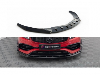 SPOILER / LIP DELANTERO V1 PARA MERCEDES CLASE A A45 AERO W176 2015-2018