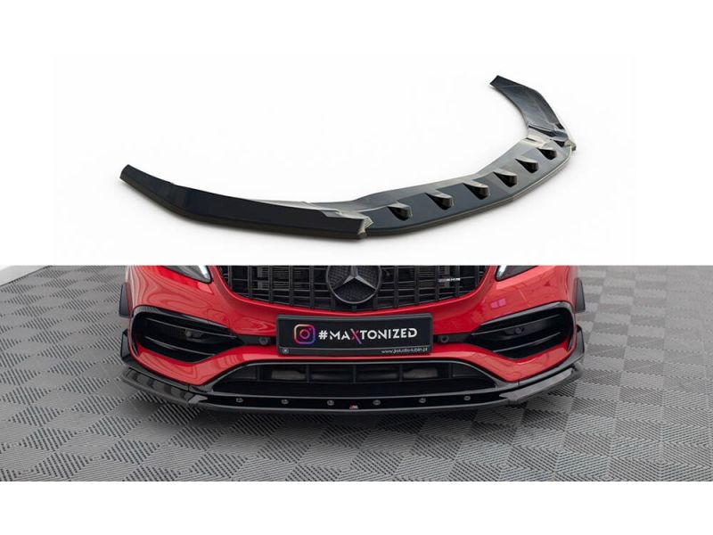 Peça - Spoiler / Lip Dianteiro V1 Para Mercedes Clase A A45 Aero W1