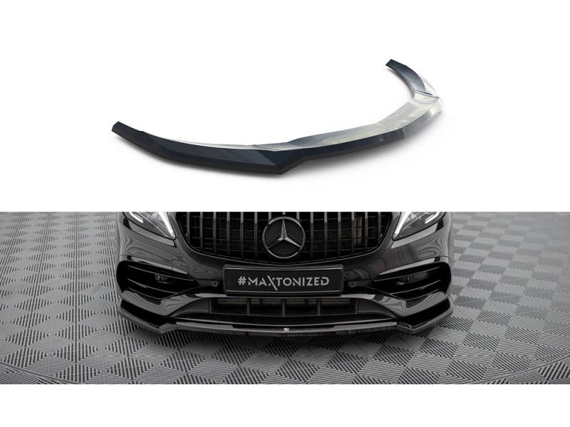 Peça - Spoiler / Lip Dianteiro V1 Para Mercedes Clase A Amg-Line W1